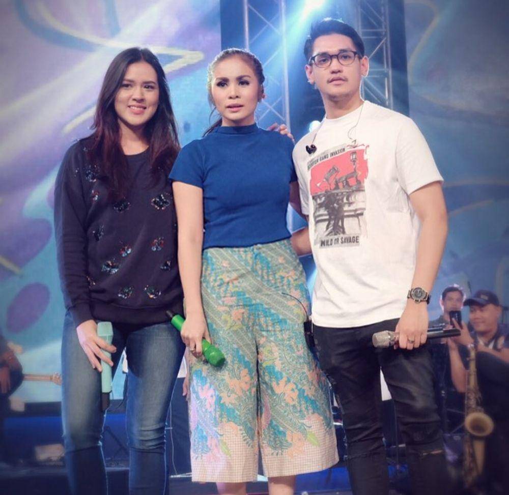 Momo Geisha bersama Afgan dan Raisa (instagram.com/therealmomogeisha)