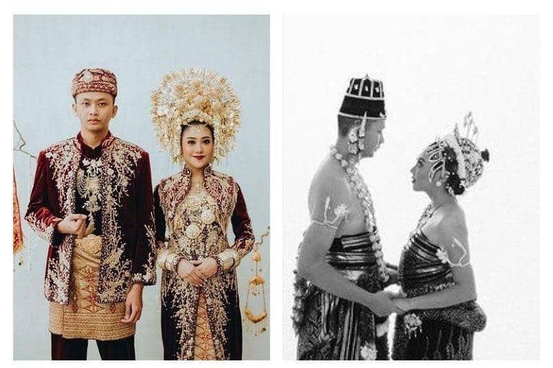 10 Prewedding Elegan Winona Willy, Usung Adat Minang dan Jawa