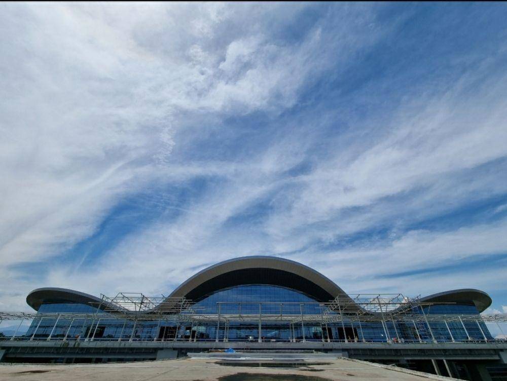Proyek pengembangan Bandara Sultan Hasanuddin, Makassar, Sulawesi Selatan (dok. Angkasa Pura I)