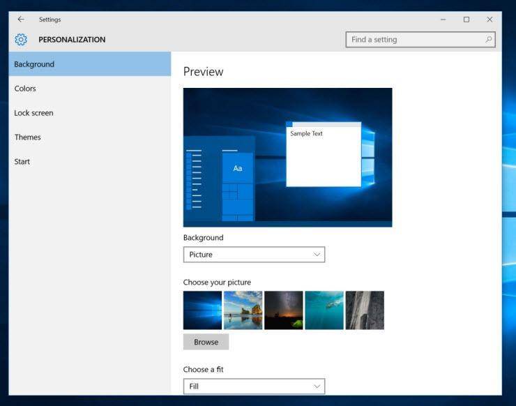 pengaturan wallpaper Windows 10 (pcmag.com)