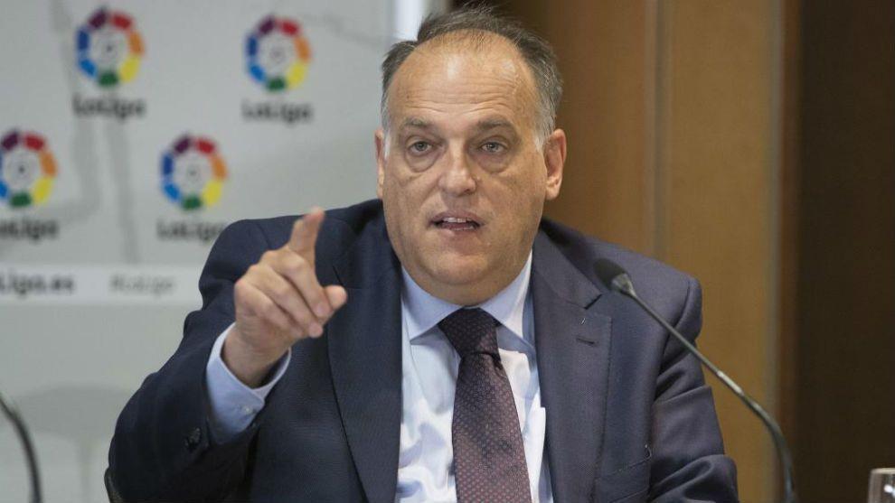 Presiden LaLiga, Javier Tebas. (marca.com)
