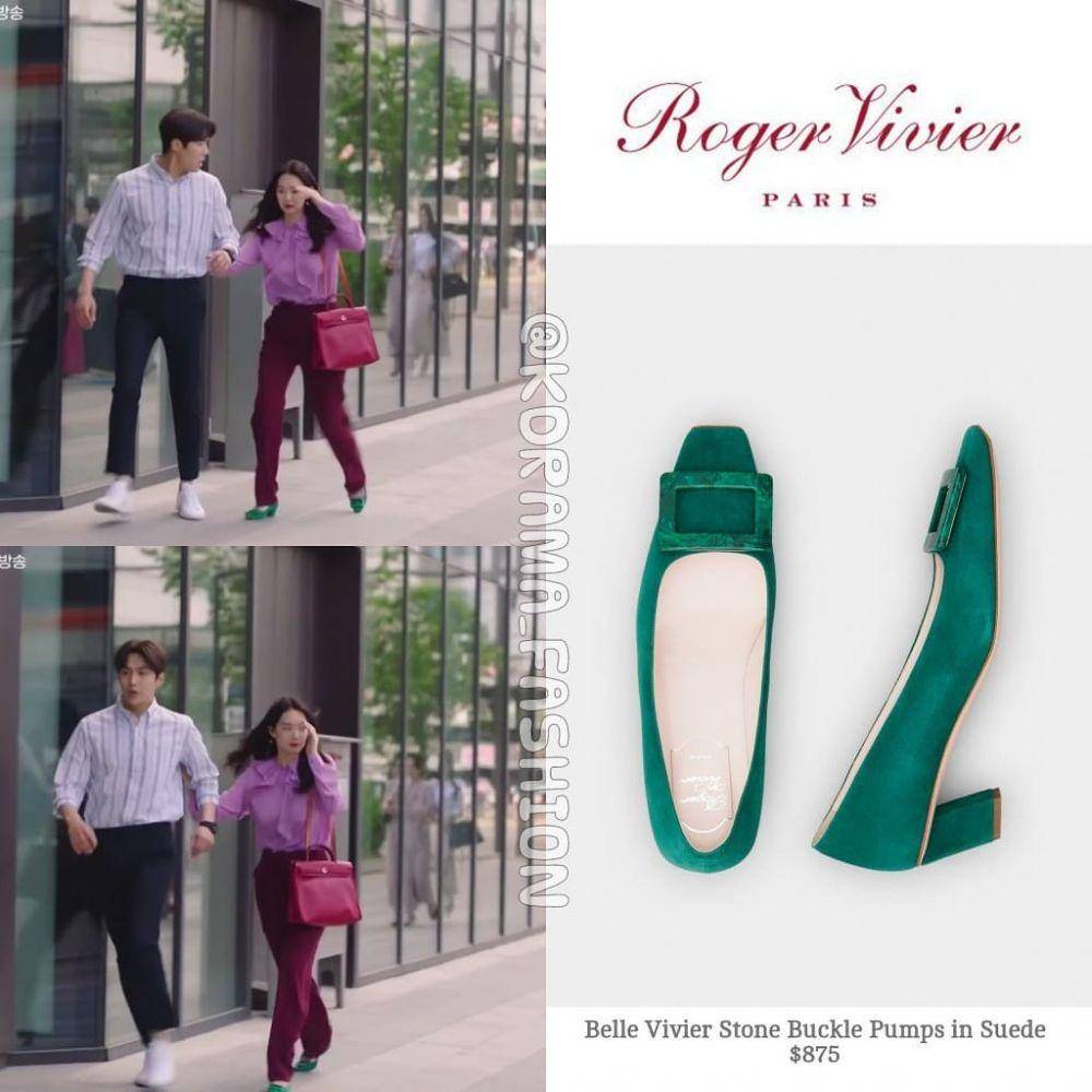 harga sepatu Shin Min Ah di Hometown Cha-Cha-Cha (instagram.com/kdrama_fashion)