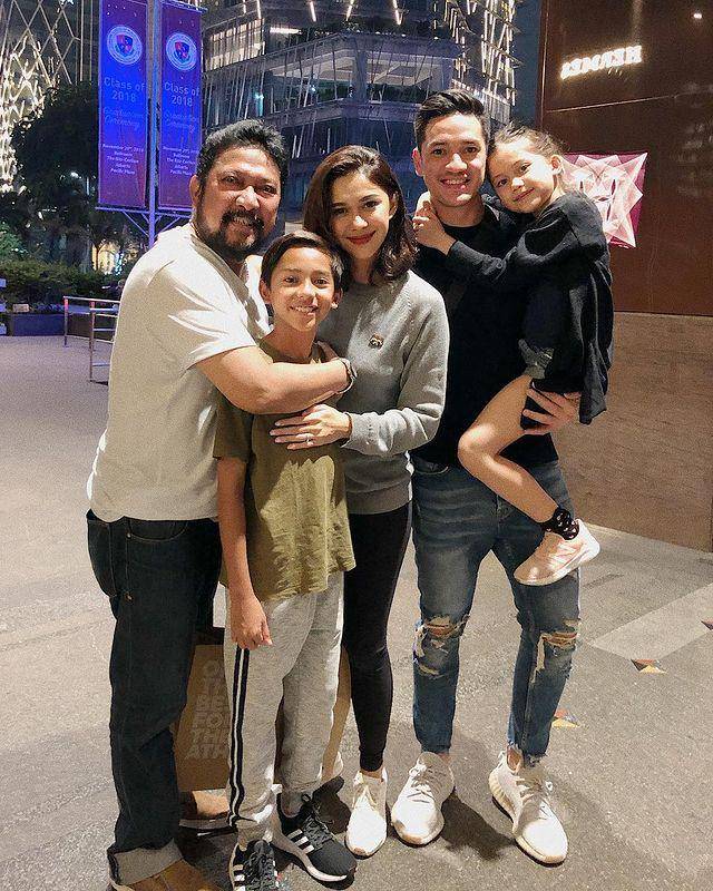 Jamal Mirdad bersama keluarga Nana Mirdad (instagram.com/nanamirdad_)