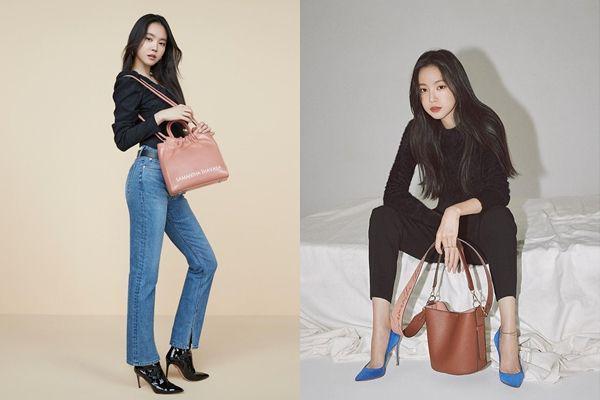 13 Inspirasi Outfit Kasual dan Elegan ala Naeun A-Pink, Kece Banget!