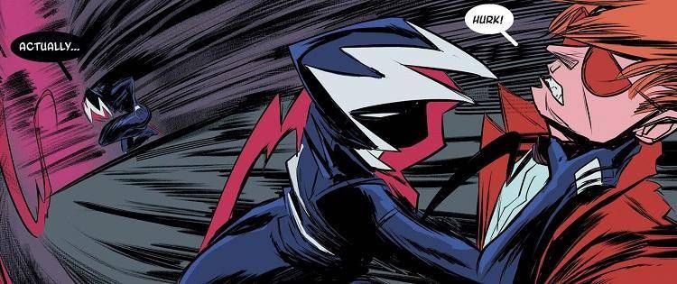 Gambar Gwen Stacy saat jadi host Venom (marvel/Jade Stewart)