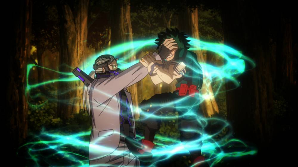 Nine mencoba untuk mencuri One For All. (dok. Netflix/My Hero Academia: Heroes Rising)