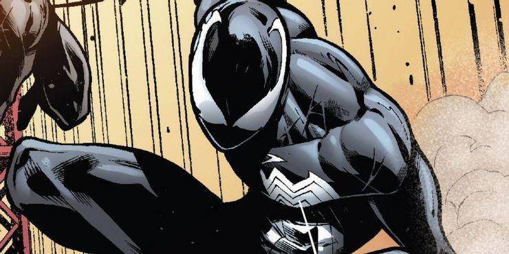 Gambar Peter Parker saat jadi host Venom (screenrant/DREW BEATY)