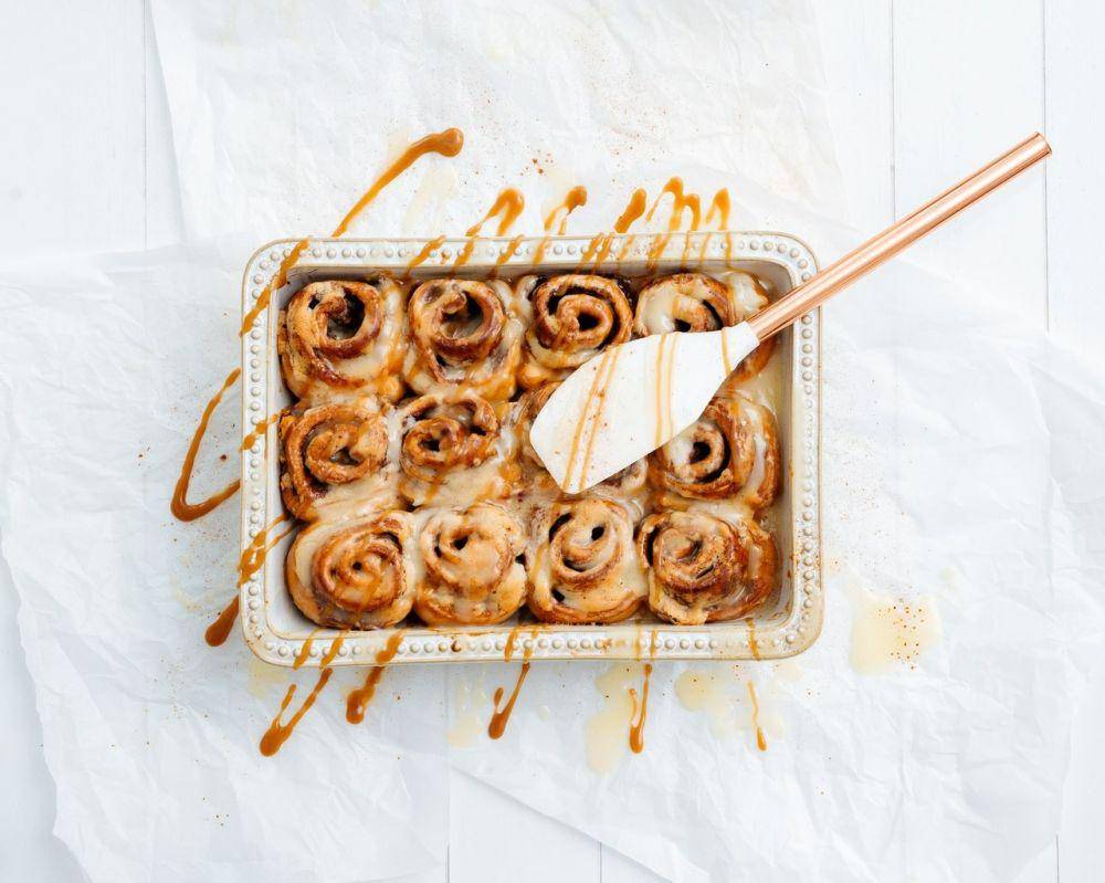 ilustrasi cereal milk cinnamon roll (pexels.com/Mister Mister)