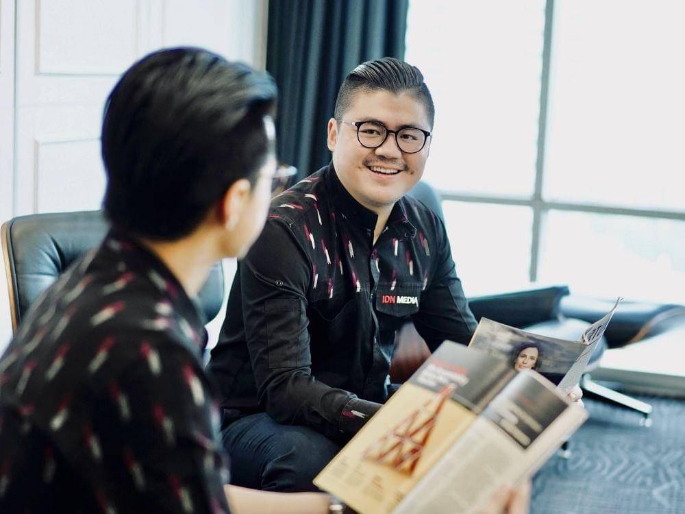 William Utomo, COO IDN Media dan Winston Utomo, CEO IDN Media (Dok. IDN Media/Herka Pangaribowo)