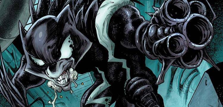 Gambar Rocket Racoon saat jadi host Venom (marvel/Jade Stewart)
