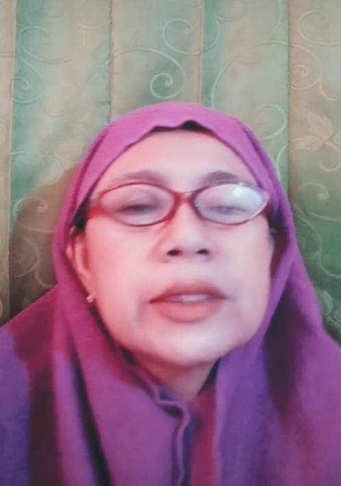 Ibu viral nyanyi Yamet Kudasi (TikTok.com/dewiismah)