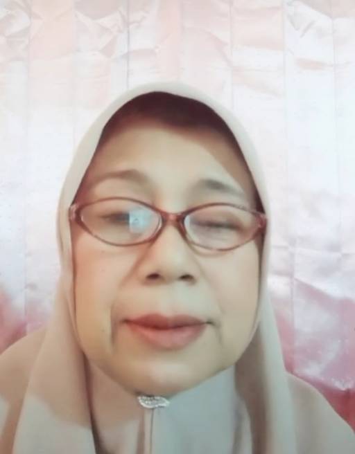 Ibu viral nyanyi Yamet Kudasi (TikTok.com/dewiismah)