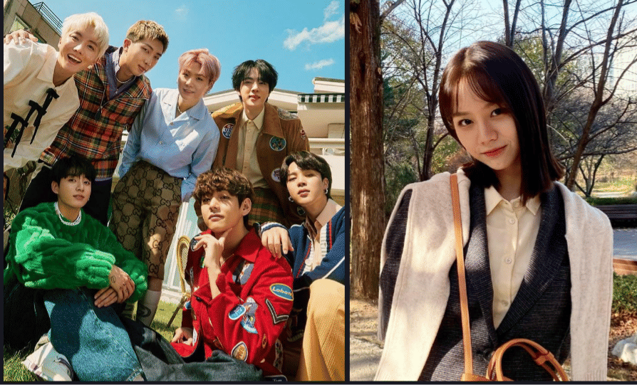 BTS dan Lee Hyeri (instagram.com/bighit_ent | instagram.com/hyeri_0609)