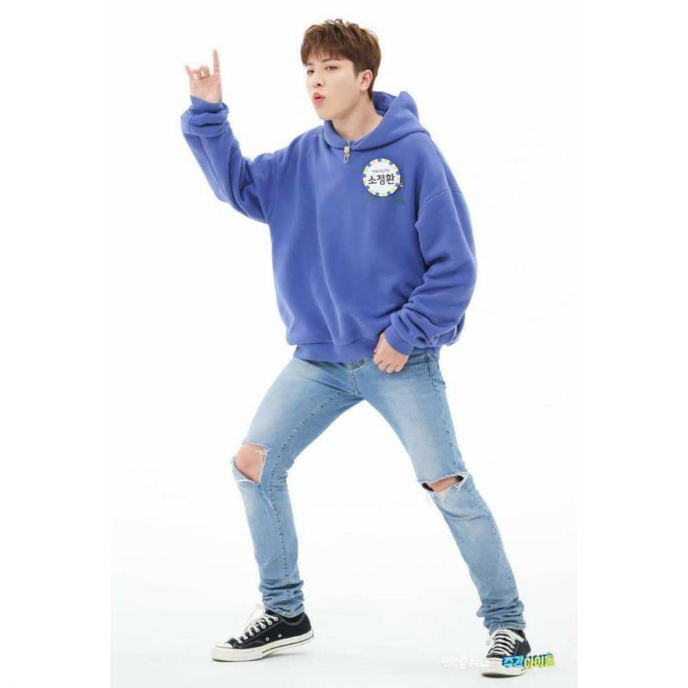 Blue jeans ala member Treasure (instagram.com/ygtre4sure526)