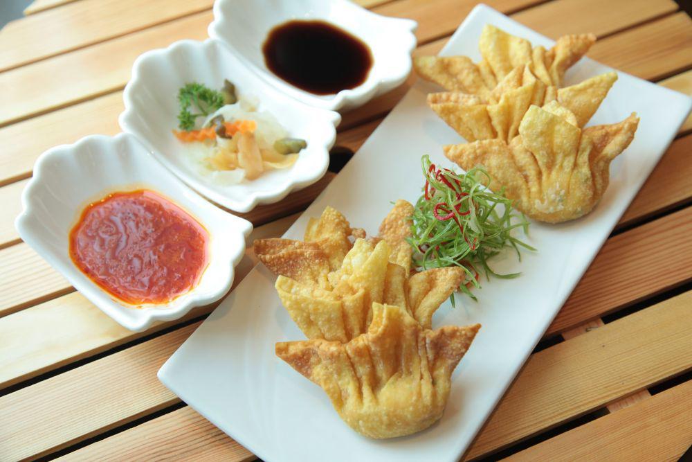 5 Kreasi Rangoon Favorit, Pangsit Goreng dengan Krim Keju