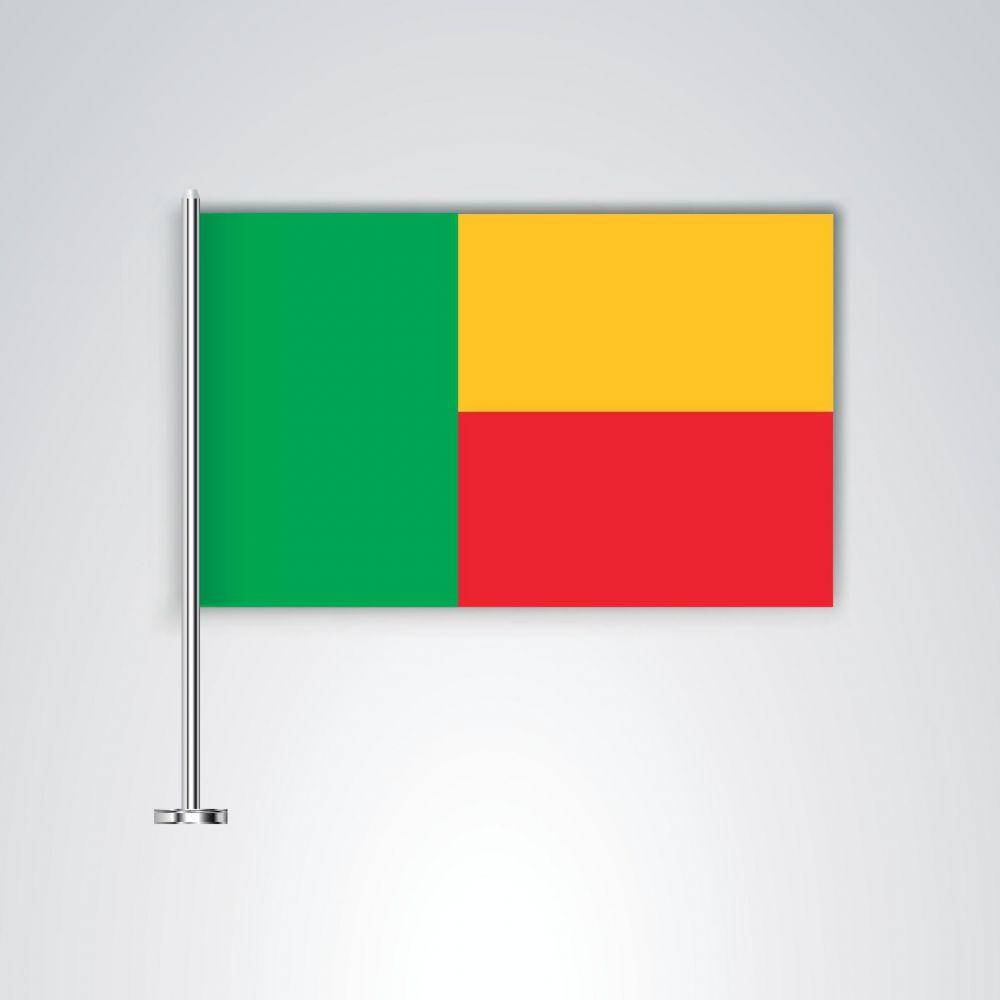 ilustrasi bendera Benin (Vecteezy.com/Aranjuez Medina)