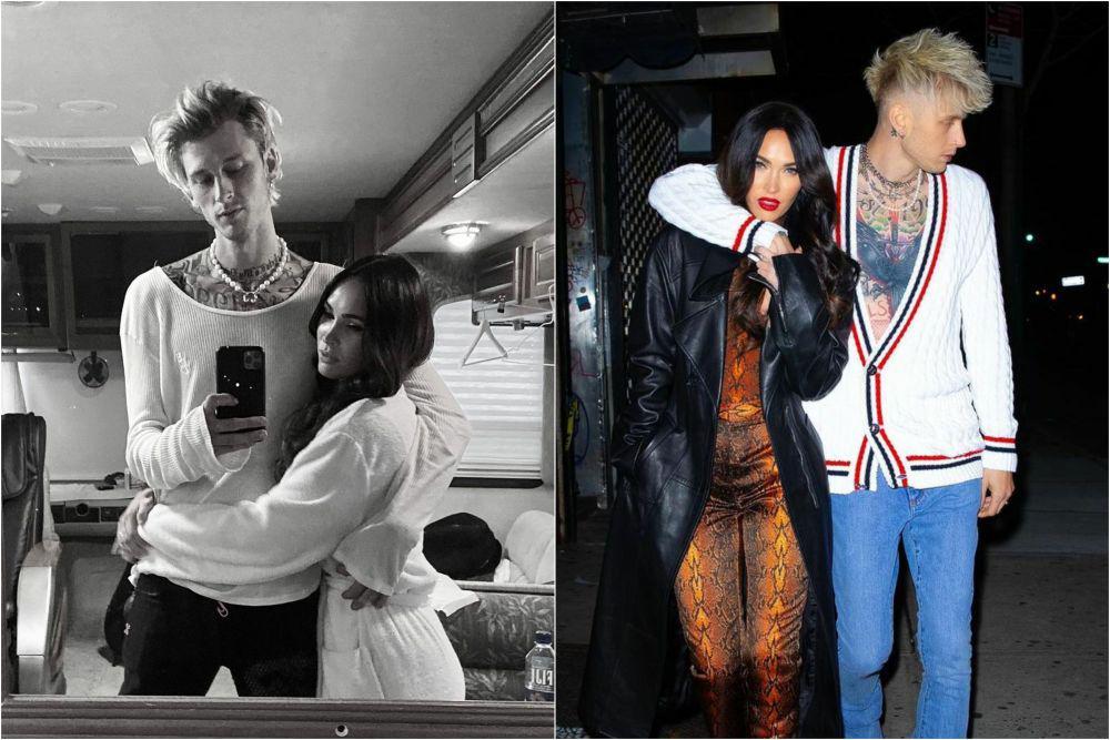 10 Potret Intim Megan Fox dan Machine Gun Kelly, Makin Lengket!