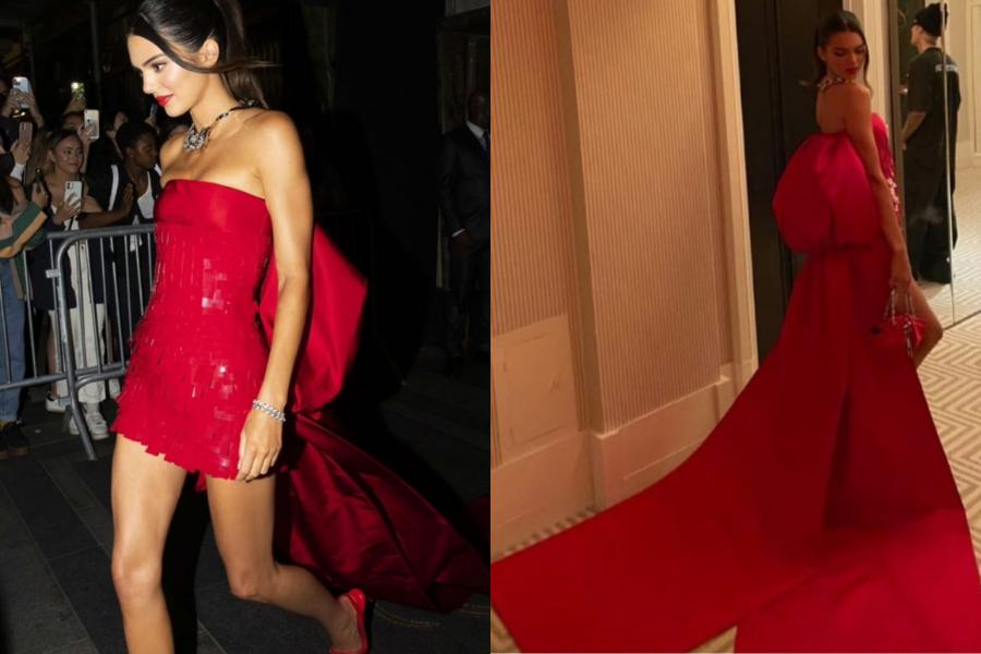 Kendall Jenner di after party Met Gala (instagram.com/kendalljenner)