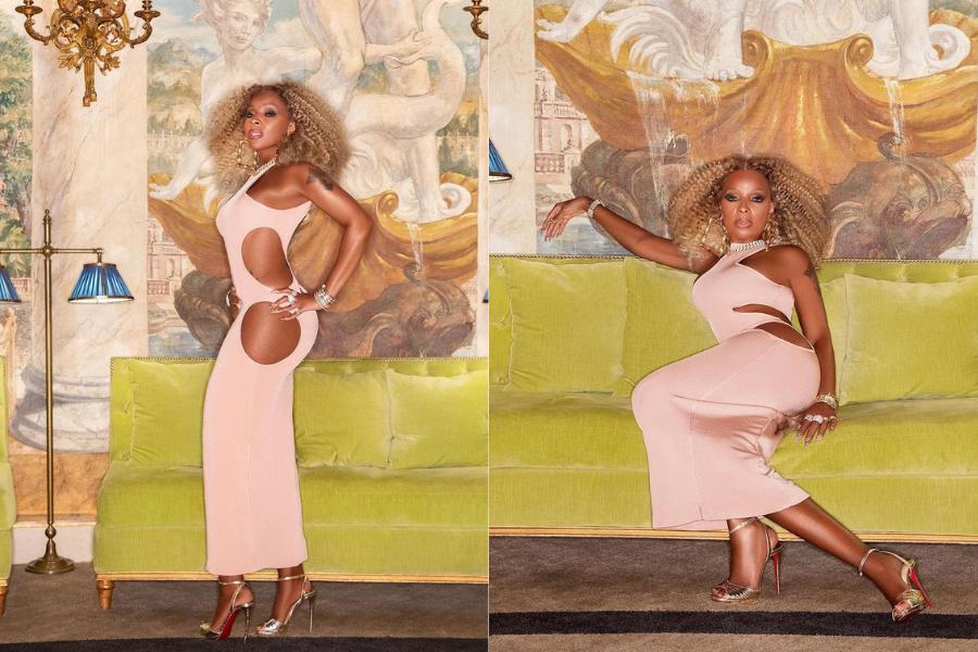 Mary J Blige di after party Met Gala (@robertector via instagram.com/therealmaryjblige)