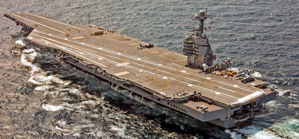 ilustrasi USS Gerald R. Ford (seaforces.org)