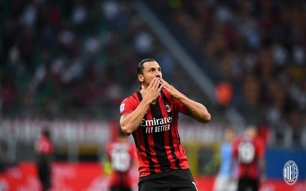 potret Zlatan Ibrahimovic (twitter.com/acmilan)