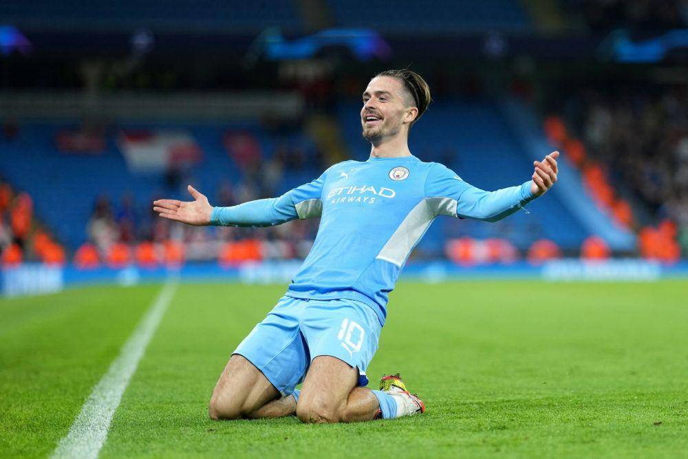 potret Jack Grealish di laga debut Liga Champions (twitter.com/City_Xtra)
