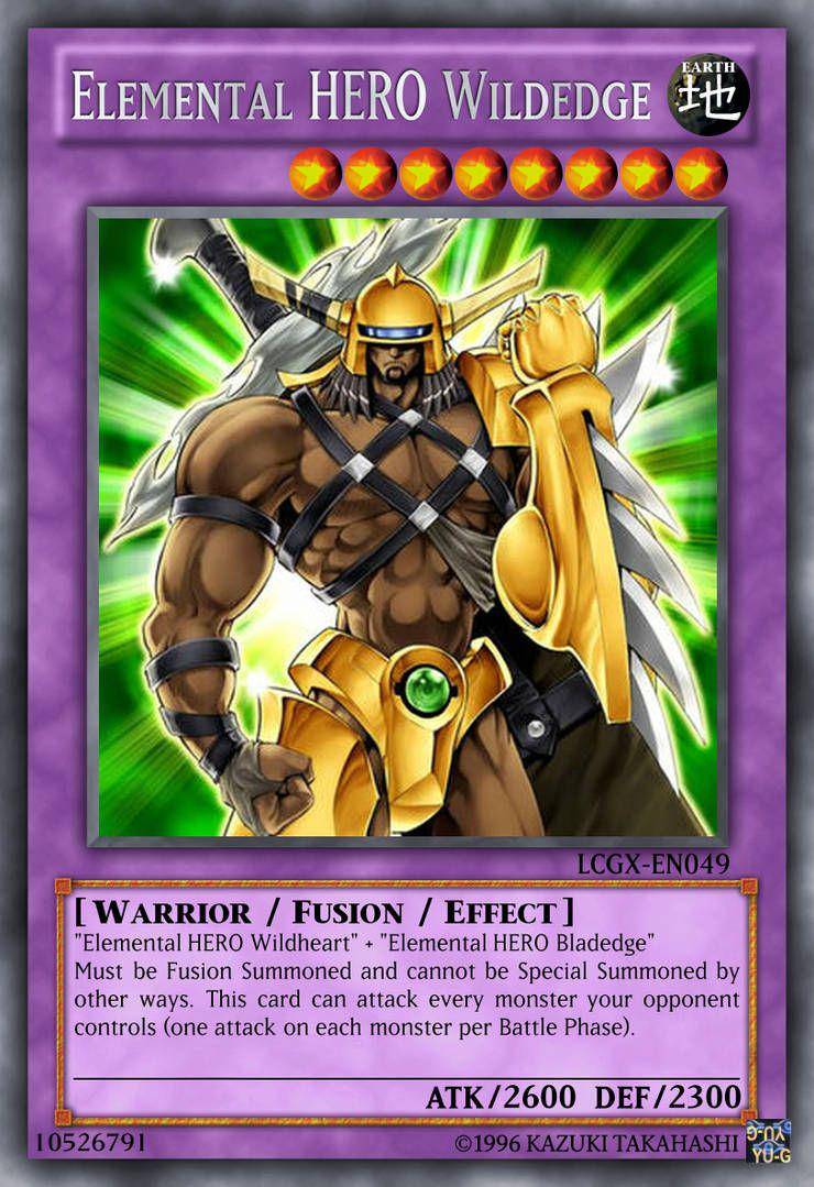 Elemental Hero Wildedge (dok. Konami Digital Entertainment/Yu-Gi-Oh! Duel Monsters GX)
