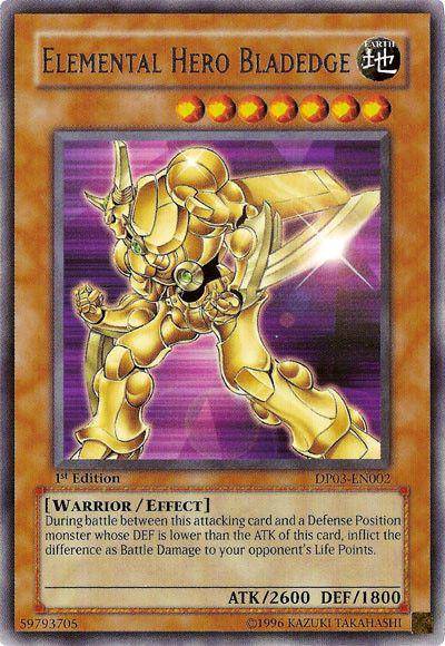 Elemental Hero Bladedge (dok. Konami Digital Entertainment/Yu-Gi-Oh! Duel Monsters GX)