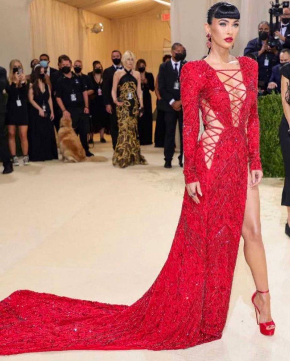 Megan Fox di Met Gala (instagram.com/meganfox)