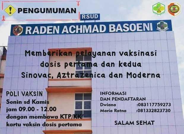Info Vaksin. IDN Times/ IG RS UD Basoeni