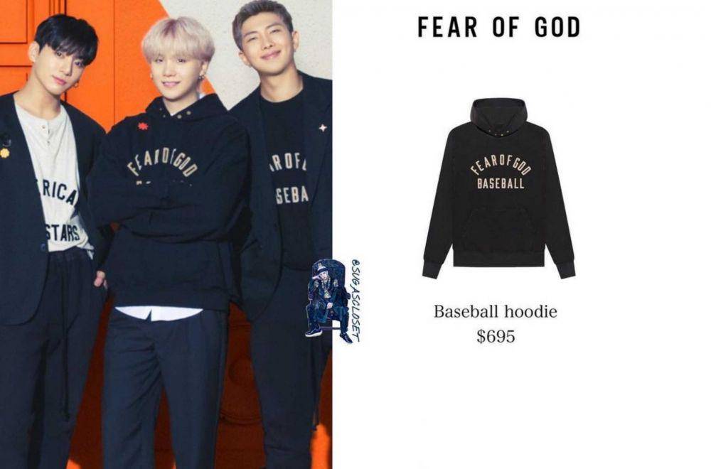 harga hoodie SUGA BTS (instagram.com/sugascloset)