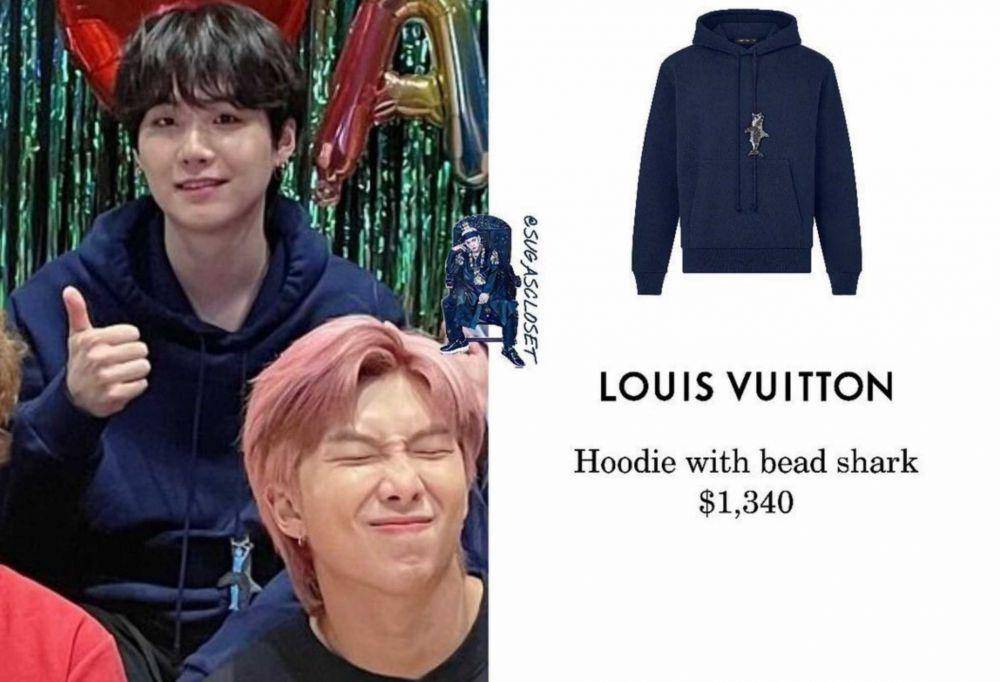 harga hoodie SUGA BTS (instagram.com/sugascloset)