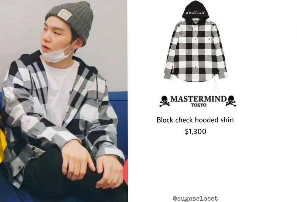 harga hoodie SUGA BTS (instagram.com/sugascloset)