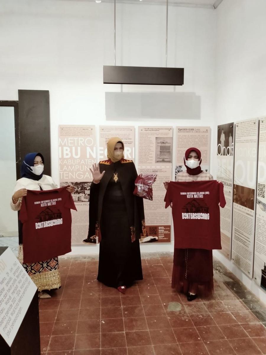 Rumah Informasi Sejarah (RIS) Metro menggelar diskusi buku dan lomba foto, Selasa (14/9/2021). (IDN Times/Istimewa).