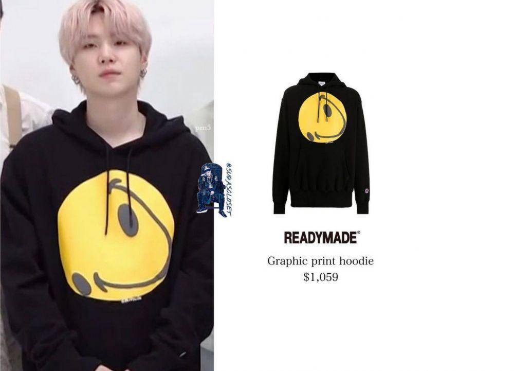 harga hoodie SUGA BTS (instagram.com/sugascloset)