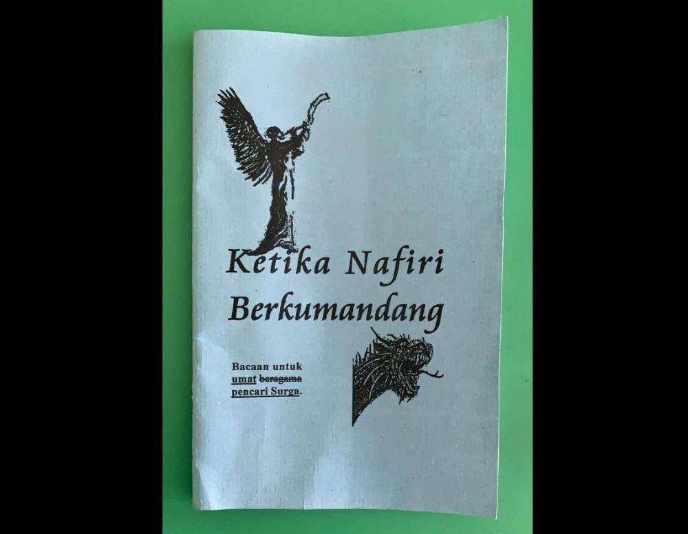 Buku diduga berisi aliran sesat tersebar di Aceh Barat (Foto: Istimewa)