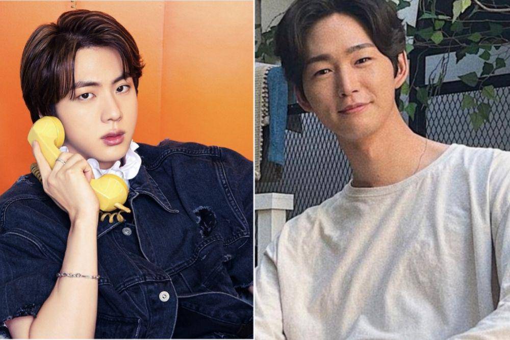 Jin BTS dan Lee Won Geun (instagram.com/bts.bighitofficial | instagram.com/lilyjardin)