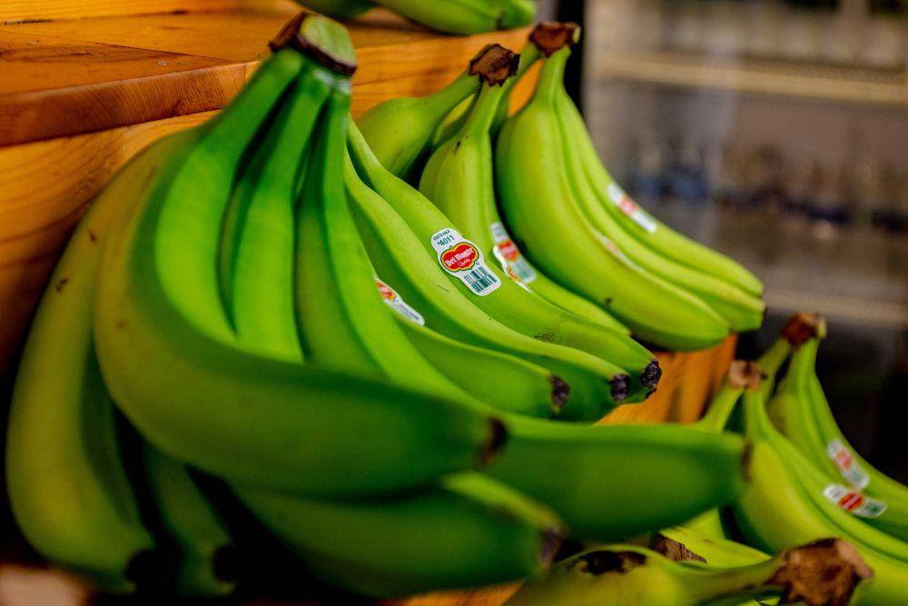 ilustrasi pisang berwarna hijau (unsplash.com/joshuaolsen)