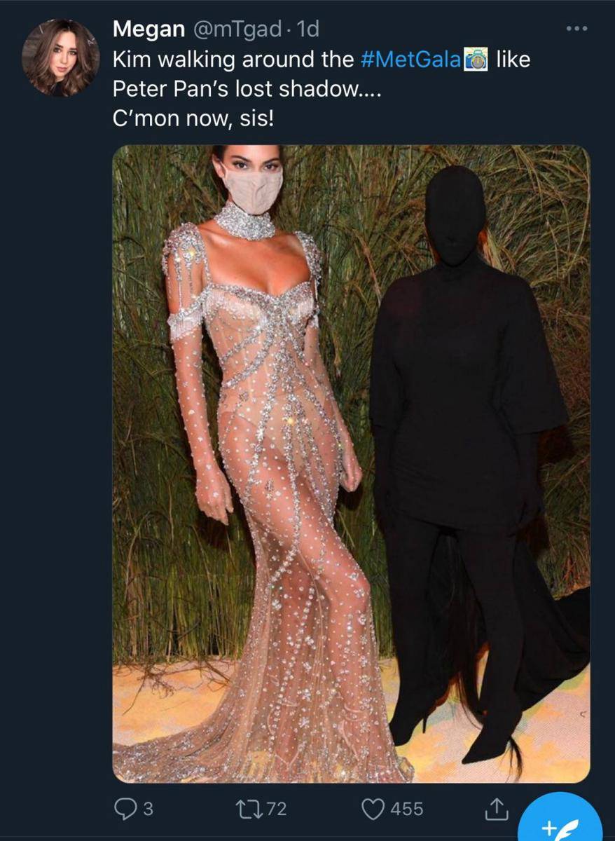 Kim Kardashian sebagai bayangan Peter Pan (twitter.com/mtgad)