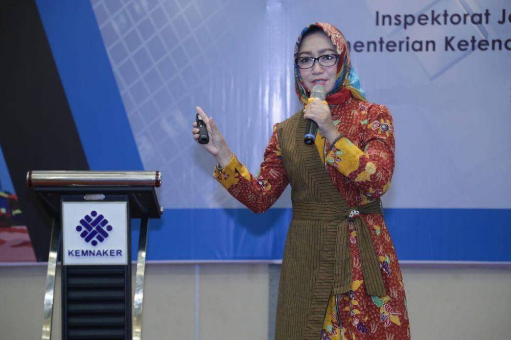Inspektur Jenderal Kemnaker, Estiarty Haryani. (Dok. Kemnaker)