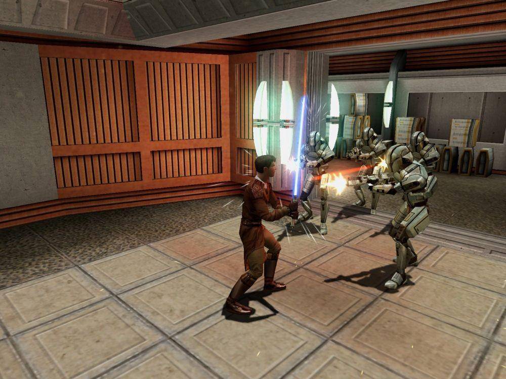Tampilan permainan Star Wars: Knights of the Old Republic (dok. BioWare)