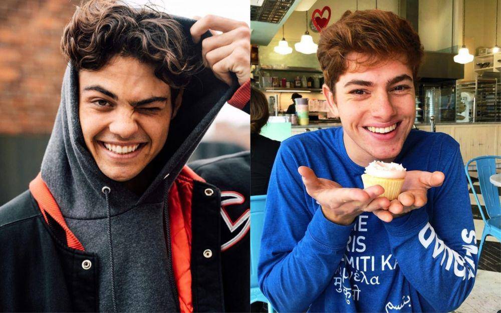 Noah Centineo dan Markian Benhamou (instagram.com/ncentineo | instagram.com/markianb)