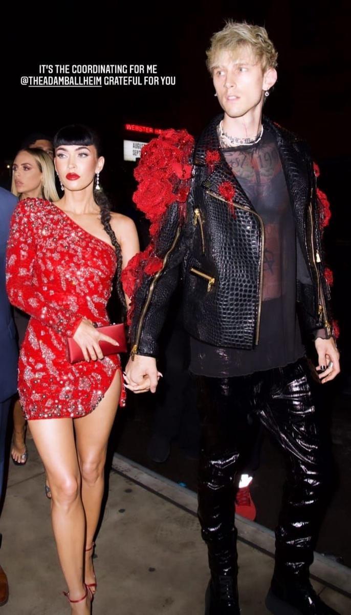 Megan Fox di after party Met Gala (instagram.com/stylememaeve)