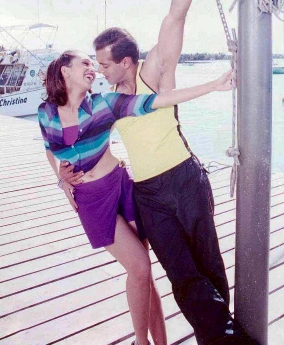 Karisma Kapoor dan Salman Khan (instagram.com/therealkarismakapoor)