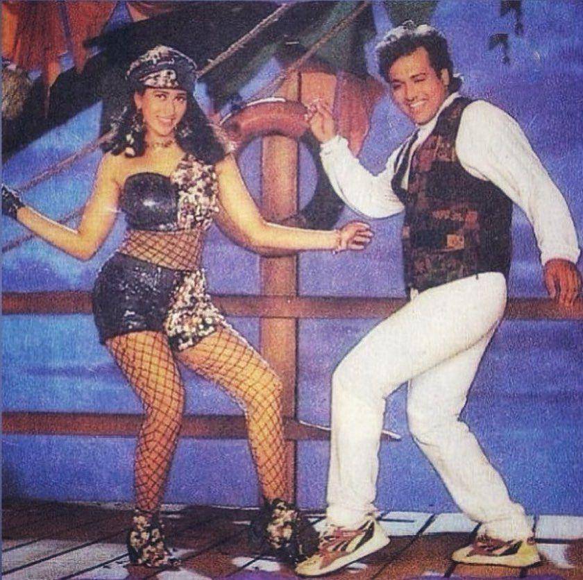 Karisma Kapoor dan Govinda (instagram.com/therealkarismakapoor)