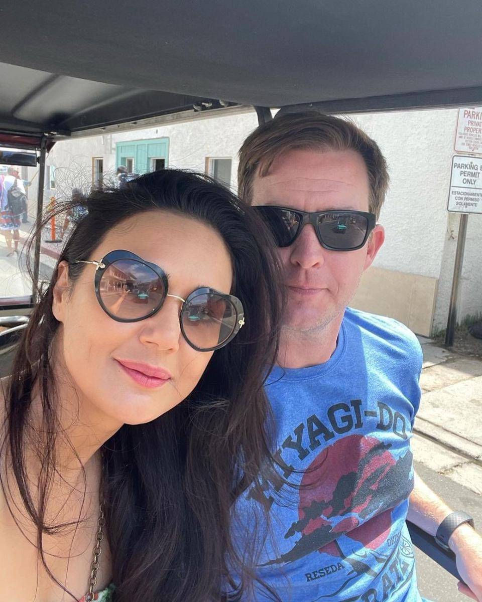 Preity Zinta dan Gene Goodenough (instagram.com/realpz)