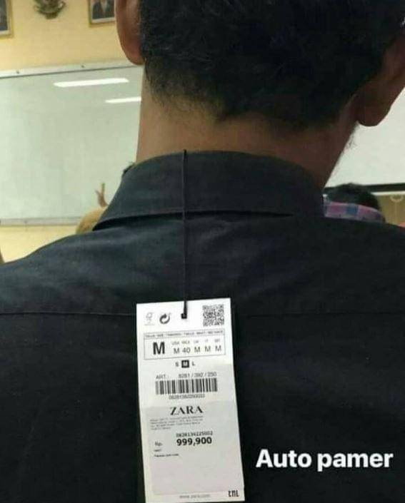 momen salah pakai baju (instagram.com/awreceh.id)