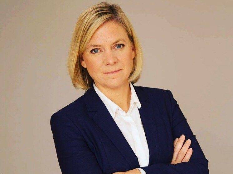 Magdalena Andersson, Menteri Keuangan Swedia yang berpotensi menjadi Perdana Menteri. (instagram.com/magdalenanderssons)