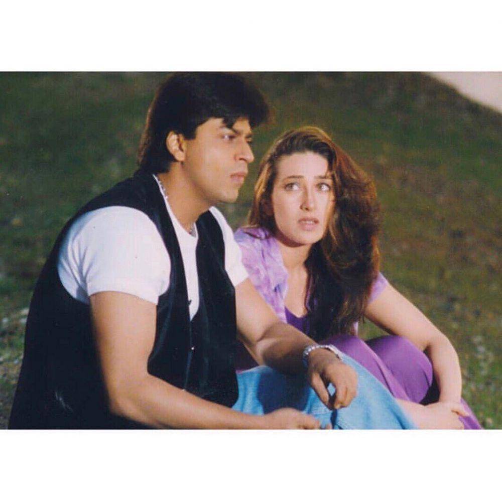 Karisma Kapoor dan Shah Rukh Khan (instagram.com/therealkarismakapoor)