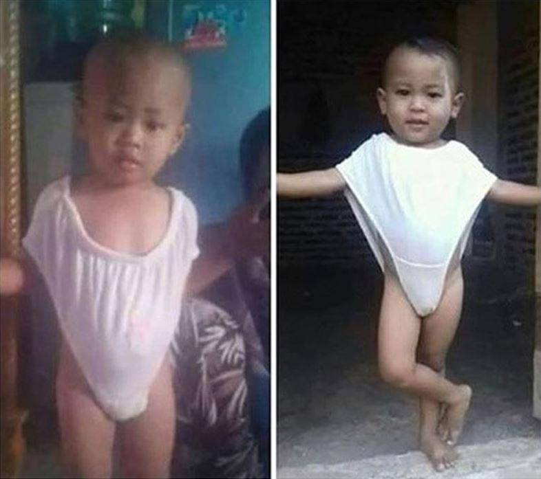 momen salah pakai baju (instagram.com/ngakakkocak)